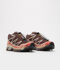 Salomon XT-6 Shoes - Roasted Clay / Burnt Ochre / Almond Milk thumbnail