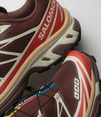 Salomon XT-6 Shoes - Roasted Clay / Burnt Ochre / Almond Milk thumbnail