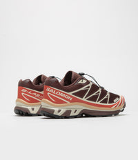 Salomon XT-6 Shoes - Roasted Clay / Burnt Ochre / Almond Milk thumbnail