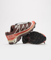 Salomon XT-6 Shoes - Roasted Clay / Burnt Ochre / Almond Milk thumbnail
