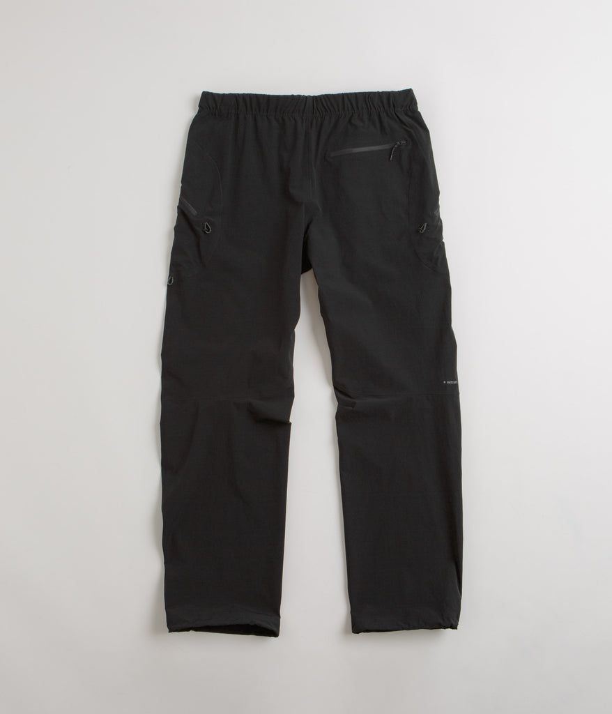 コグマSATISFY TECHNICAL CLIMB PANTS PeaceShell Technical Climb Pant in Black