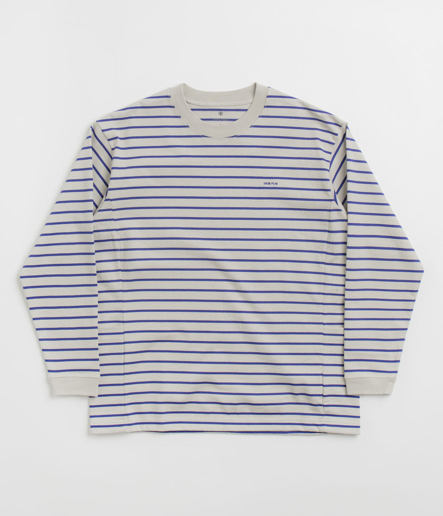 L/S BORDER T-SHIRTS (NAVY × WHITE) XL