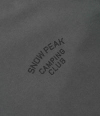 Snow Peak Camping Club T-Shirt - Charcoal thumbnail