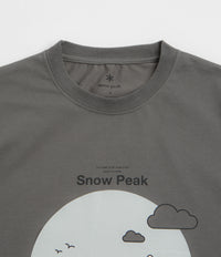 Snow Peak Camping Graphic T-Shirt - Grey thumbnail