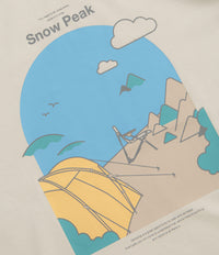 Snow Peak Camping Graphic T-Shirt - Ivory thumbnail