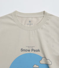 Snow Peak Camping Graphic T-Shirt - Ivory thumbnail
