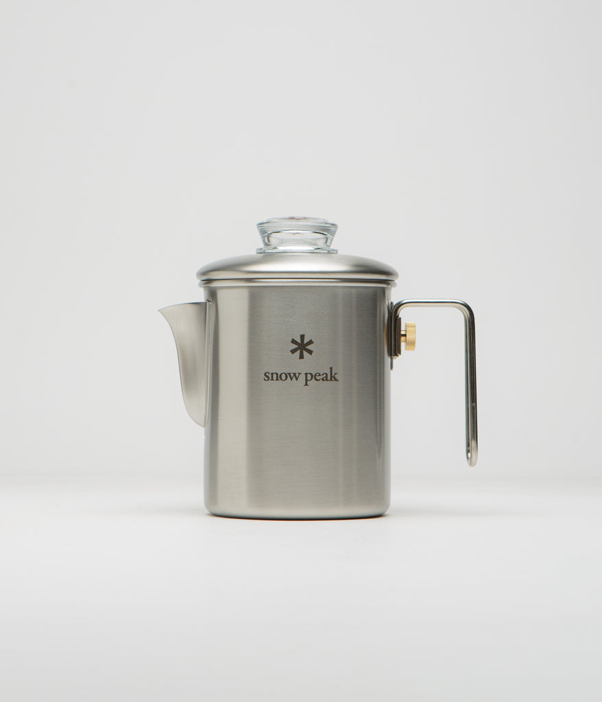 Snow Peak Field Coffee Master - Silver | Always in Colour