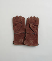 Snow Peak Fireside Gloves - Brown thumbnail