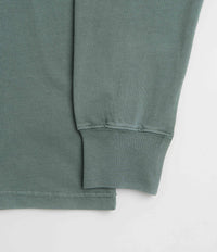 Snow Peak Garment Dyed Long Sleeve T-Shirt - Dark Green thumbnail