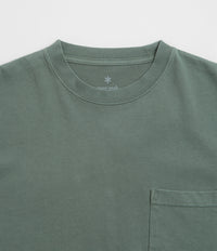 Snow Peak Garment Dyed T-Shirt - Dark Green thumbnail