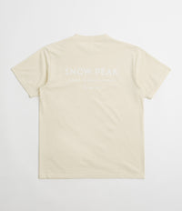 Snow Peak Garment Dyed T-Shirt - Ivory thumbnail