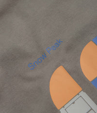 Snow Peak IGT Logo T-Shirt in Greige thumbnail