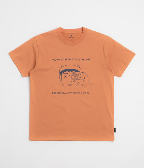Snow Peak Lantern Eye T-Shirt - Orange