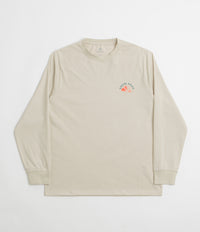 Snow Peak Living With Nature Long Sleeve T-Shirt - Ivory thumbnail