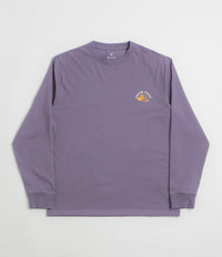 Snow Peak Living With Nature Long Sleeve T-Shirt - Purple thumbnail