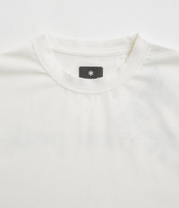 Snow Peak NSD Back Logo T-Shirt - Off White thumbnail