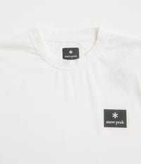 Snow Peak NSD Logo T-Shirt - Off White thumbnail