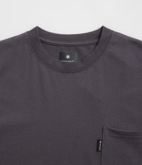Snow Peak NSD Pocket T-Shirt - Charcoal thumbnail