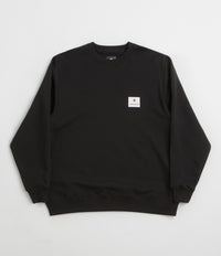 Snow Peak NSD Square Logo Sweatshirt - Black thumbnail