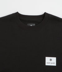 Snow Peak NSD Square Logo Sweatshirt - Black thumbnail