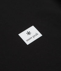 Snow Peak NSD Square Logo Sweatshirt - Black thumbnail