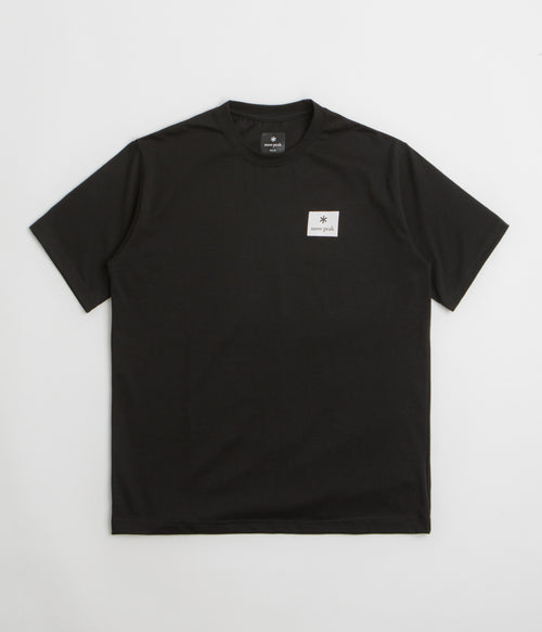 Snow Peak NSD Square Logo T-Shirt - Black