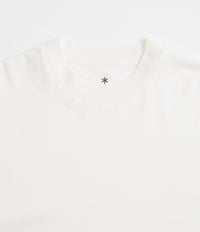 Snow Peak Organic Cotton Mercerized T-Shirt - White thumbnail