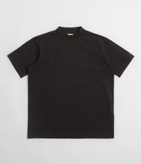 Snow Peak Recycled Cotton Heavy Mockneck T-Shirt - Black thumbnail
