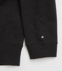 Snow Peak Recycled Cotton Hoodie - Black thumbnail