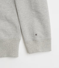 Snow Peak Recycled Cotton Hoodie - Mid Grey thumbnail