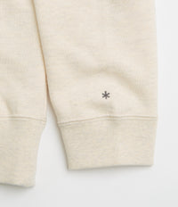 Snow Peak Recycled Cotton Hoodie - Oatmeal thumbnail