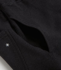 Snow Peak Recycled Cotton Sweatpants - Black thumbnail