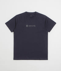 Snow Peak Soft Cotton Logo T-Shirt - Navy thumbnail