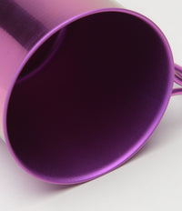 Snow Peak Titanium Single Wall 450ml Mug - Anodized Purple thumbnail