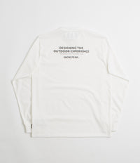 Snow Peak Typography Long Sleeve T-Shirt - Off White thumbnail