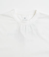 Snow Peak Typography Long Sleeve T-Shirt - Off White thumbnail