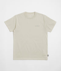 Snow Peak Warm Oneself T-Shirt in Light Beige thumbnail