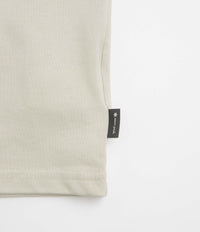 Snow Peak Warm Oneself T-Shirt in Light Beige thumbnail