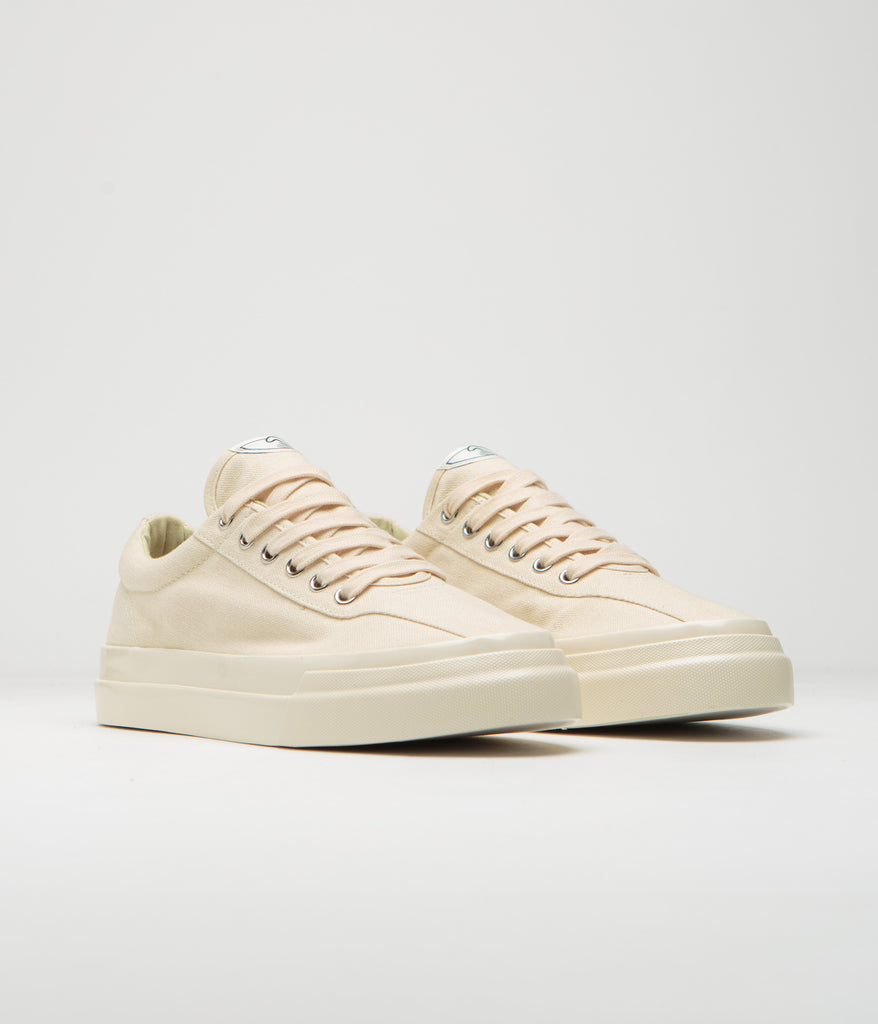 Stepney Workers Club Dellow Canvas Shoes - Raw Ecru | Always in Colour