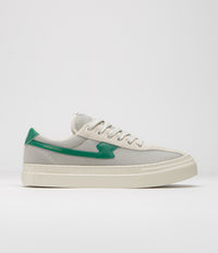 Stepney Workers Club Dellow S-Strike Cup Tennis Mesh Shoes in Ecru and Green thumbnail