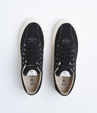 Stepney Workers Club Dellow Canvas Shoes - Black thumbnail