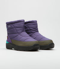 Suicoke Bower Modev Shoes in Purple and Black thumbnail