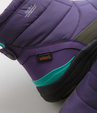Suicoke Bower Modev Shoes in Purple and Black thumbnail