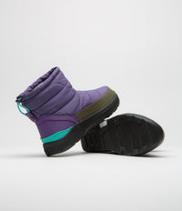 Suicoke Bower Modev Shoes in Purple and Black thumbnail