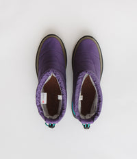 Suicoke Bower Modev Shoes in Purple and Black thumbnail