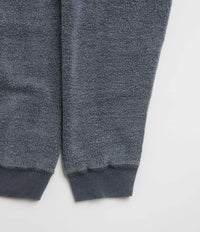 Sunray Spirit Womens Hina Reversed Fleece Crewneck Sweatshirt in Pigment Blue thumbnail