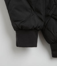 Taion Military Reversible Hi Neck Down Jacket in Black and Black thumbnail