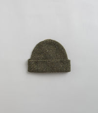 Uskees 4003 Speckled Donegal Wool Beanie - Army Green thumbnail