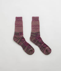 Uskees 4006 Organic Cotton Socks - Violet thumbnail