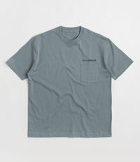 Workware Think Different Heavyweight Pocket T-Shirt in Blue thumbnail
